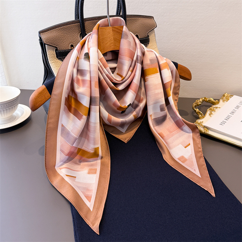 Head Wrap Turban - Women's Silk Scarf Hijab Turban Fashion