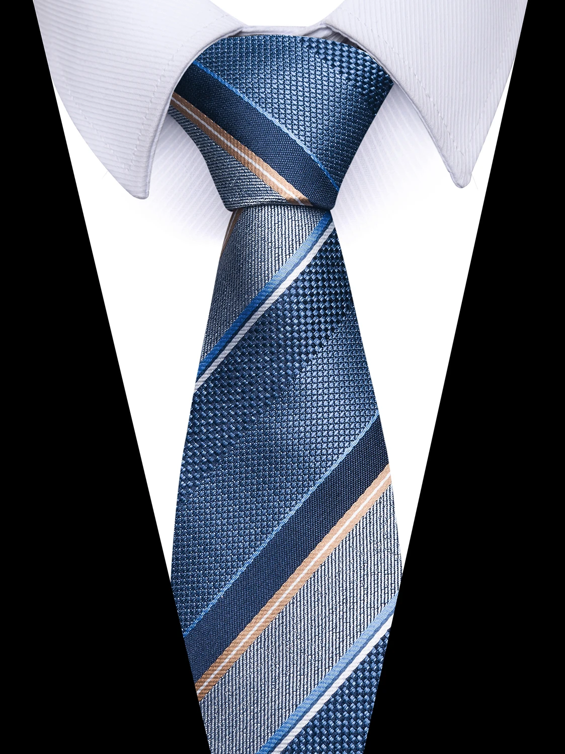 Silk Tie Striped - Hot Sale Classic 8 cm Silk