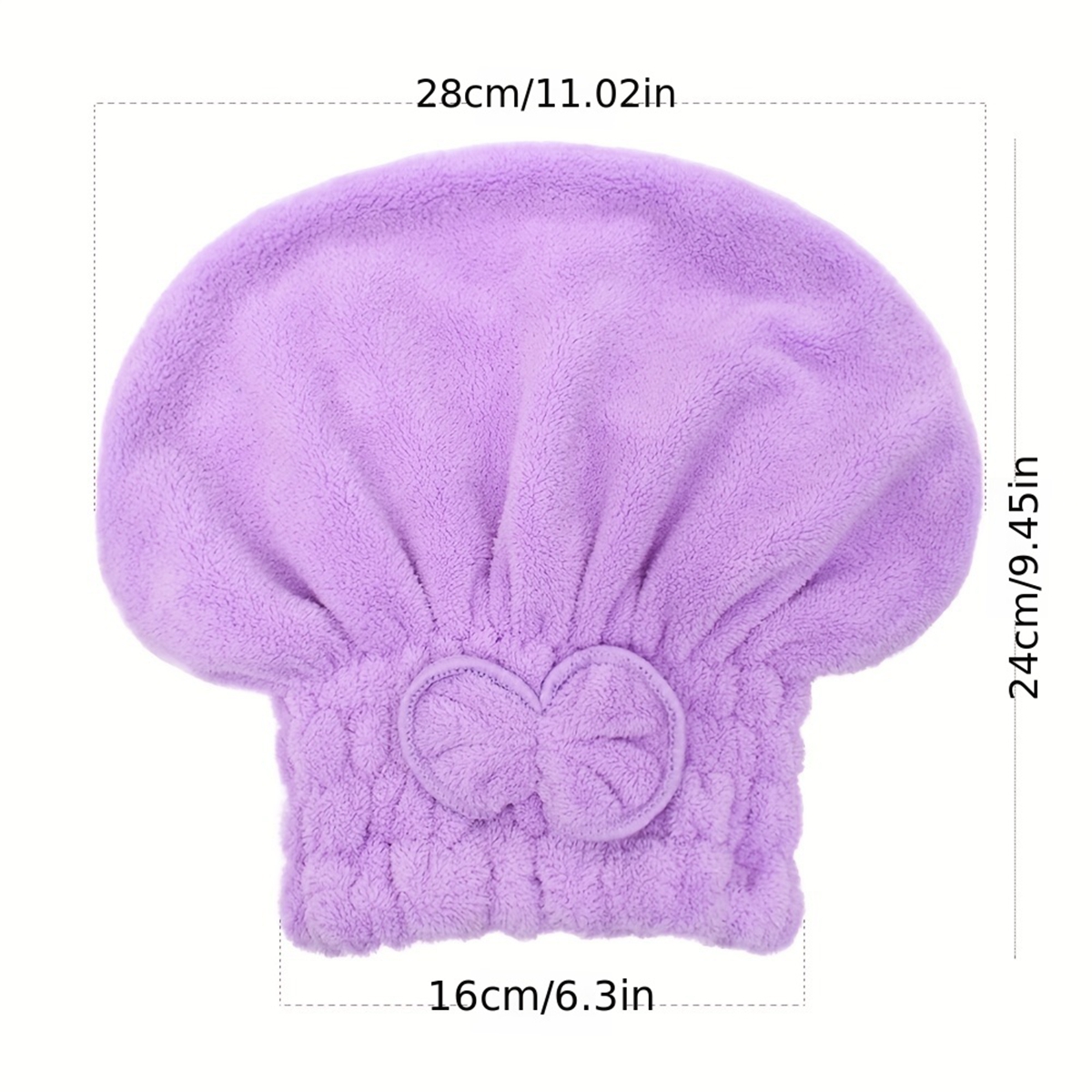 1Pc Microfiber Hair Drying Tow - Head Wrap Turban 리뷰 및 가격