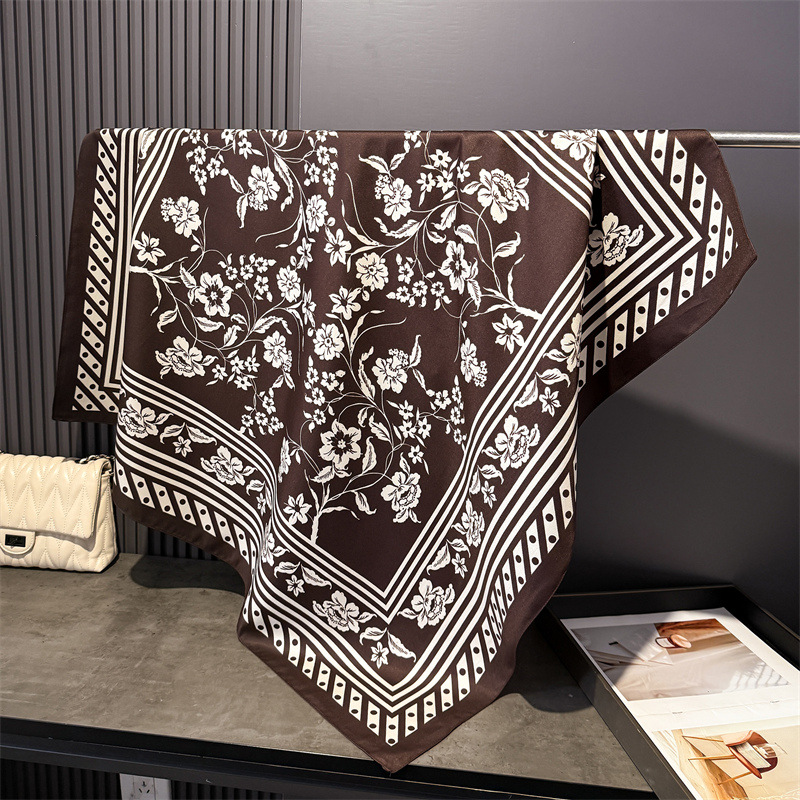 1pcs 90*90cm Floral Printed La - Bandana Cotton 리뷰 및 가격