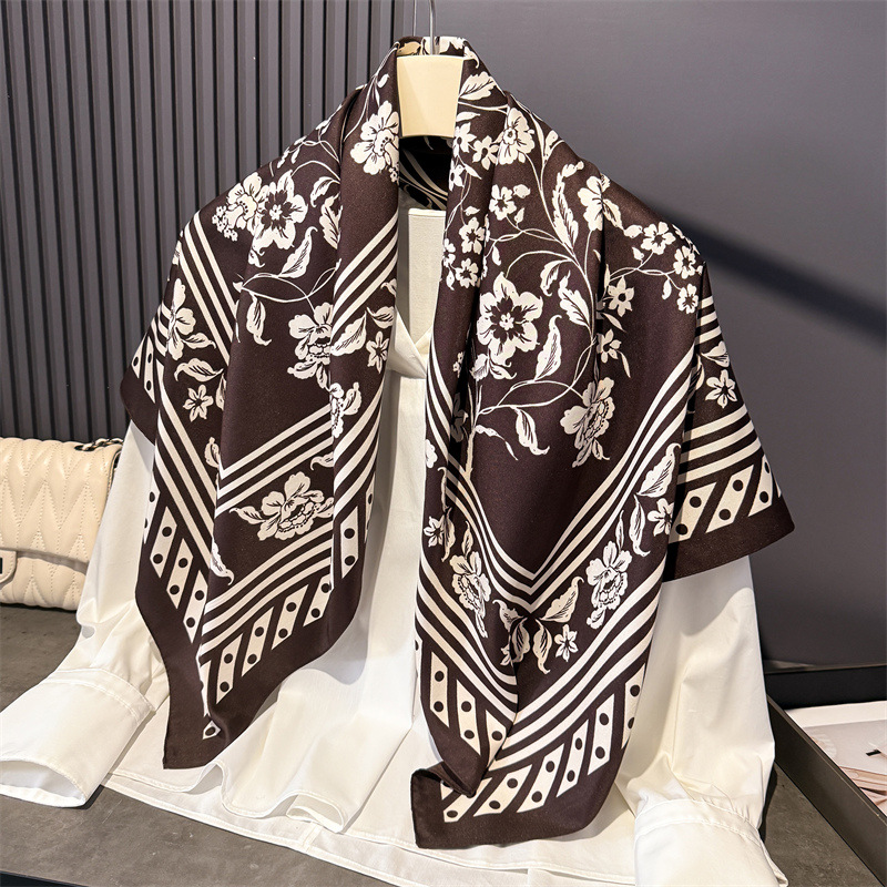 1pcs 90*90cm Floral Printed La - Bandana Cotton 리뷰 및 가격