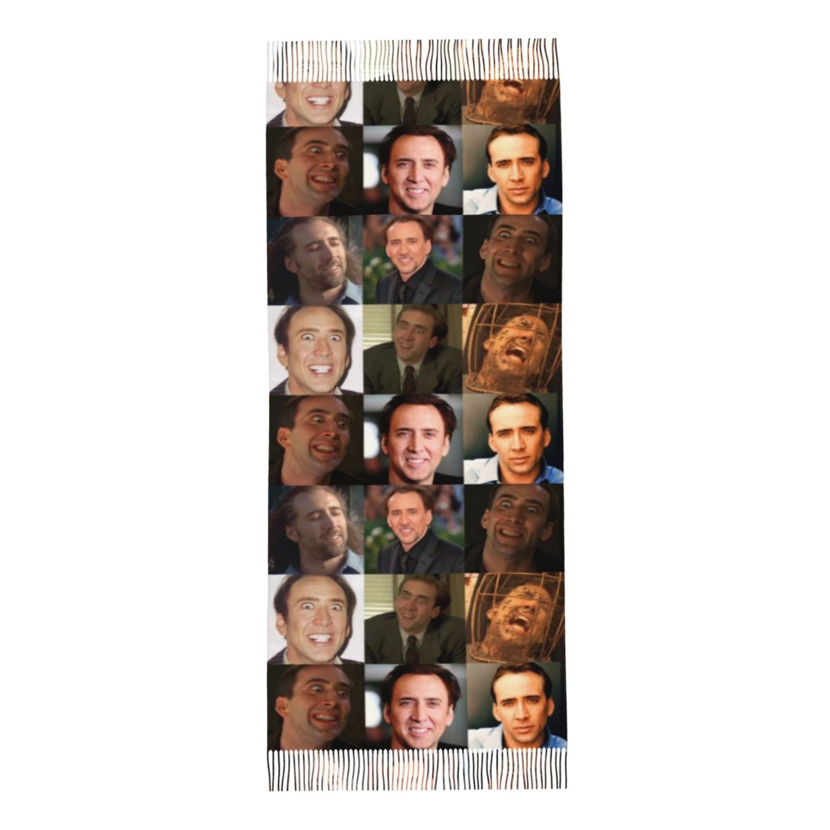 Nicolas Cage Funny Face Meme S - Pashmina Wrap Large 리뷰 및 가격