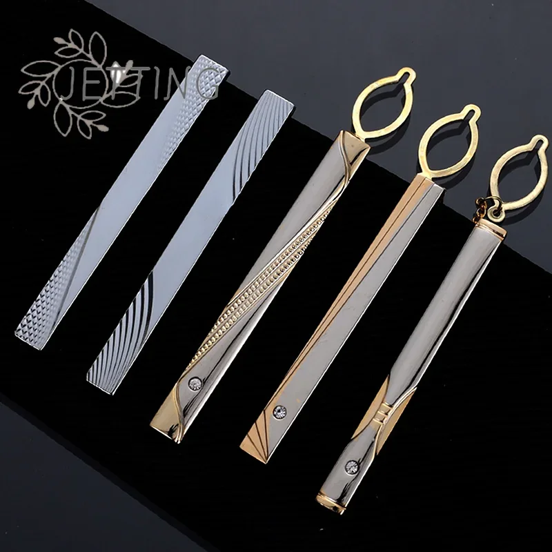 Hot Metal Simple Necktie Buckl - Tie Clip Silver 리뷰 및 가격