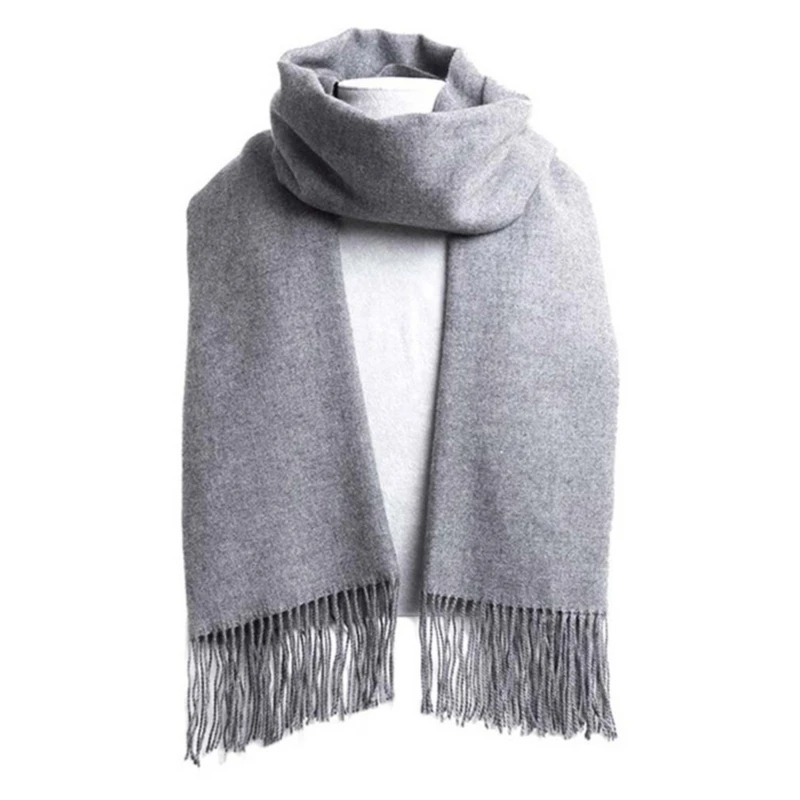 2025 Wool Scarves Winter Soft  - Muffler Men Wool 리뷰 및 가격