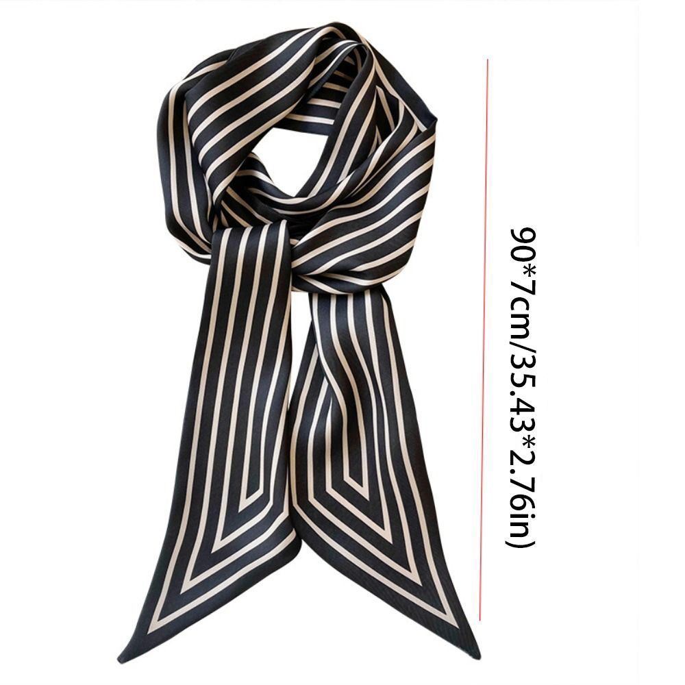 Tie Ribbon Headband Neckerchie - Silk Tie Striped 리뷰 및 가격