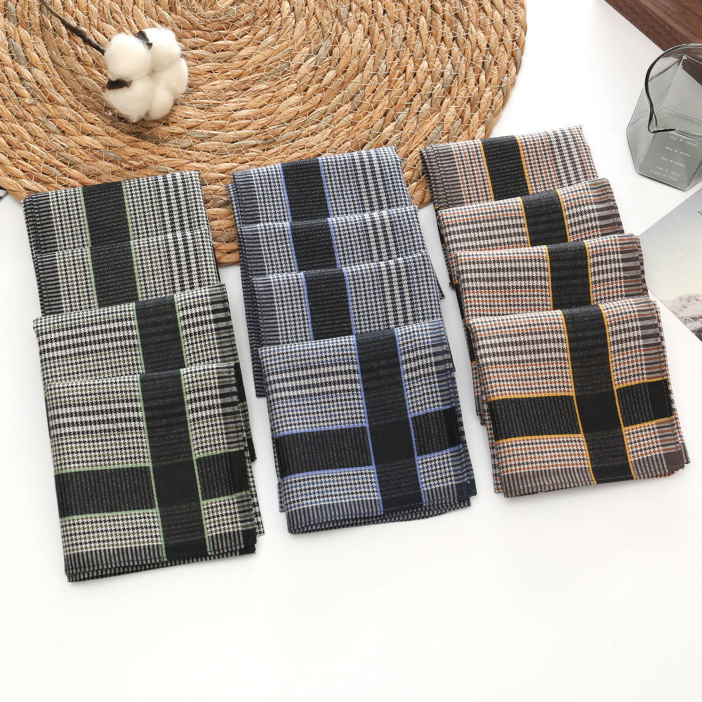 3/6/12 Pcs Men's Pure Cotton H - Handkerchief Cotton Men 리뷰 및 가격