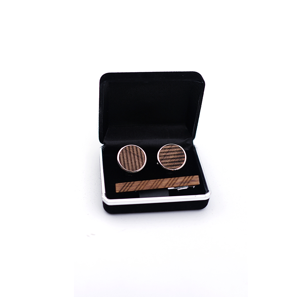 High Quality Wood Cuff links n - Tie Bar Set Gift 리뷰 및 가격