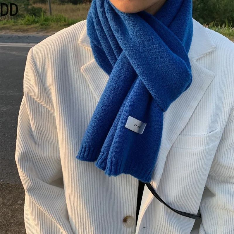 Simple Chic Solid Soft Scarf A - Muffler Men Wool 리뷰 및 가격
