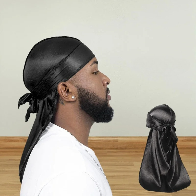 Fashion Long Tail Adult Satin  - Bandana Doo Rag 리뷰 및 가격