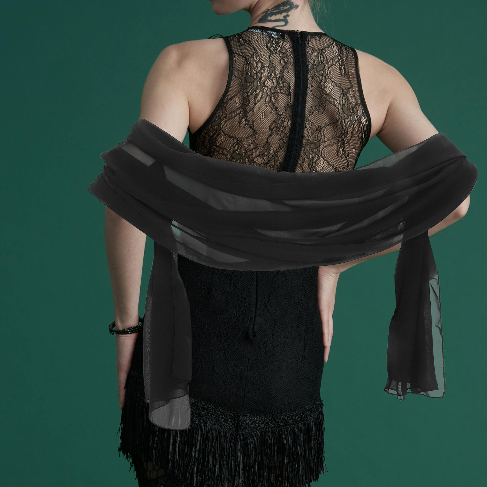 200X70Cm Chiffon Shawl For Wom - Stole Wedding Shawl 리뷰 및 가격