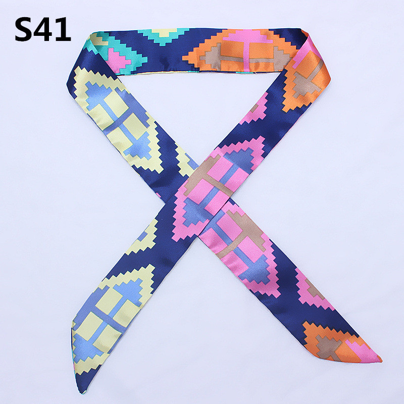 47 Colors Brand Bandana Small  - Scarf Silk Square 리뷰 및 가격