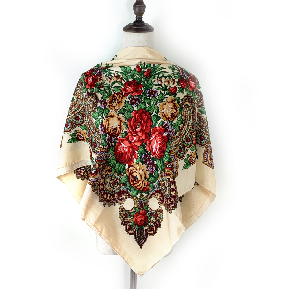 100*100cm Russian National Squ - Bandana Cotton 리뷰 및 가격