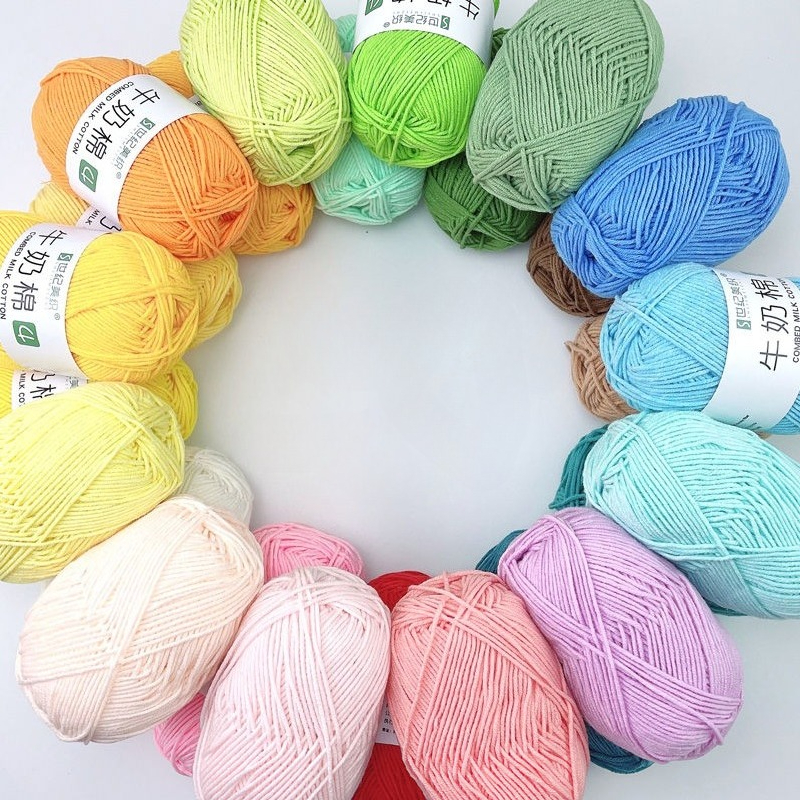 205g 5pcs Combed Milk Cotton M - Woven Scarf Blanket 리뷰 및 가격