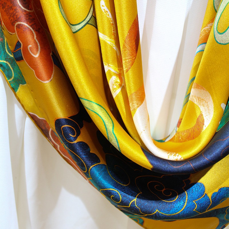 New Luxury 110x110cm Real Silk - Pashmina Wrap Large 리뷰 및 가격