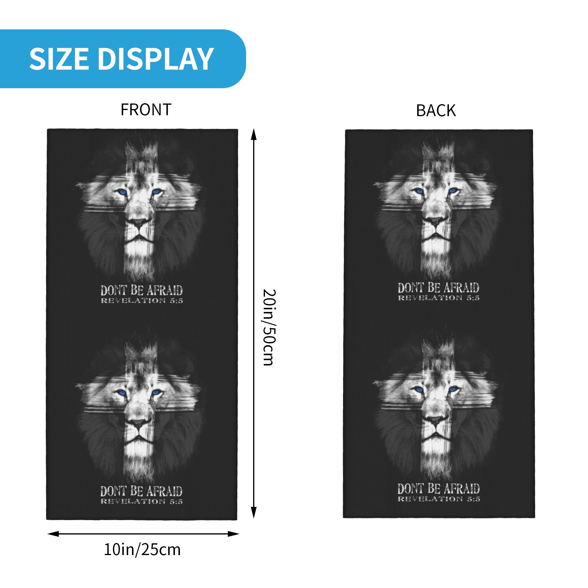 Custom Cool Lion Of Judah Jesu - Neck Warmer Tube 리뷰 및 가격