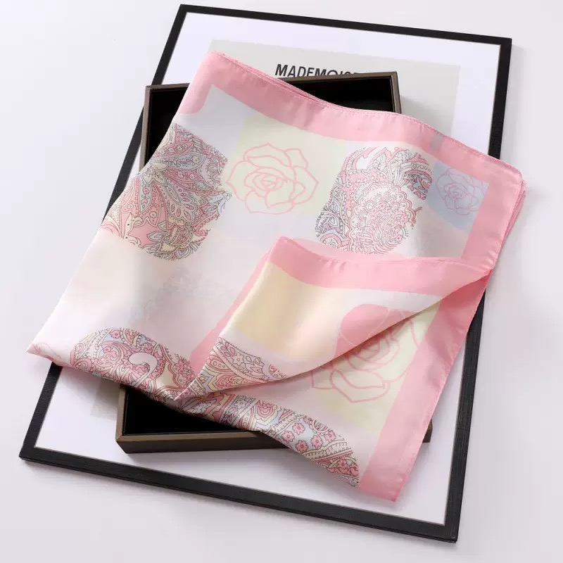 Luxury Design Skinny Silk Squa - Face Scarf Mask 리뷰 및 가격
