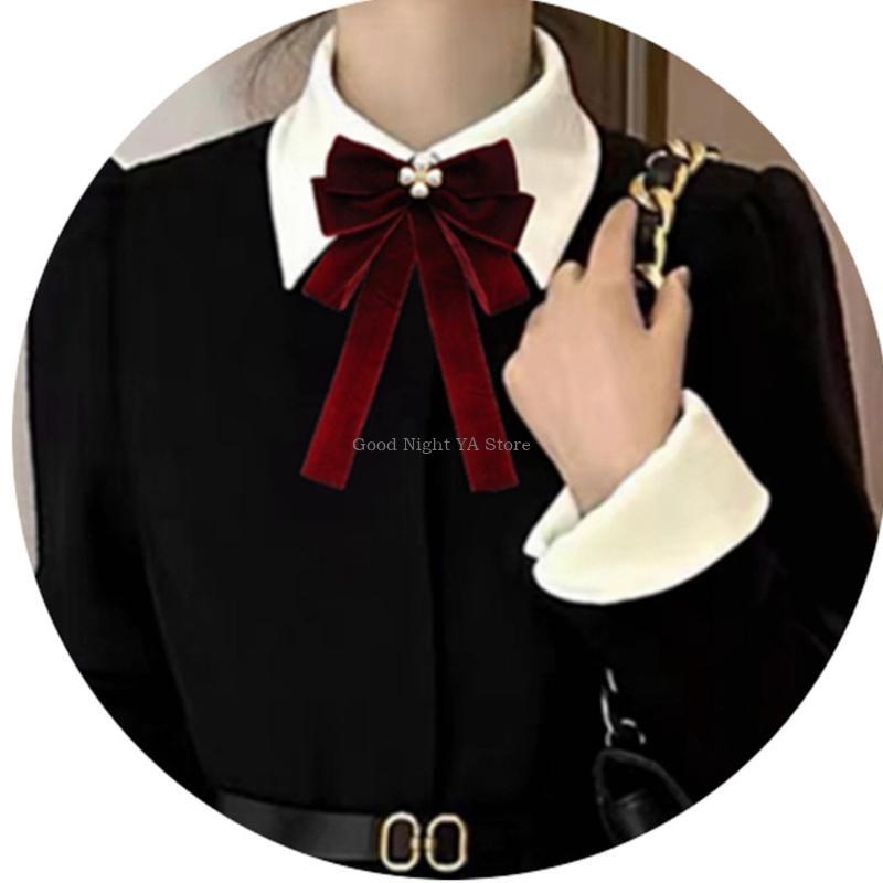 Luxurious Velvets Bows Tie for - Bow Tie Pre Tied 리뷰 및 가격