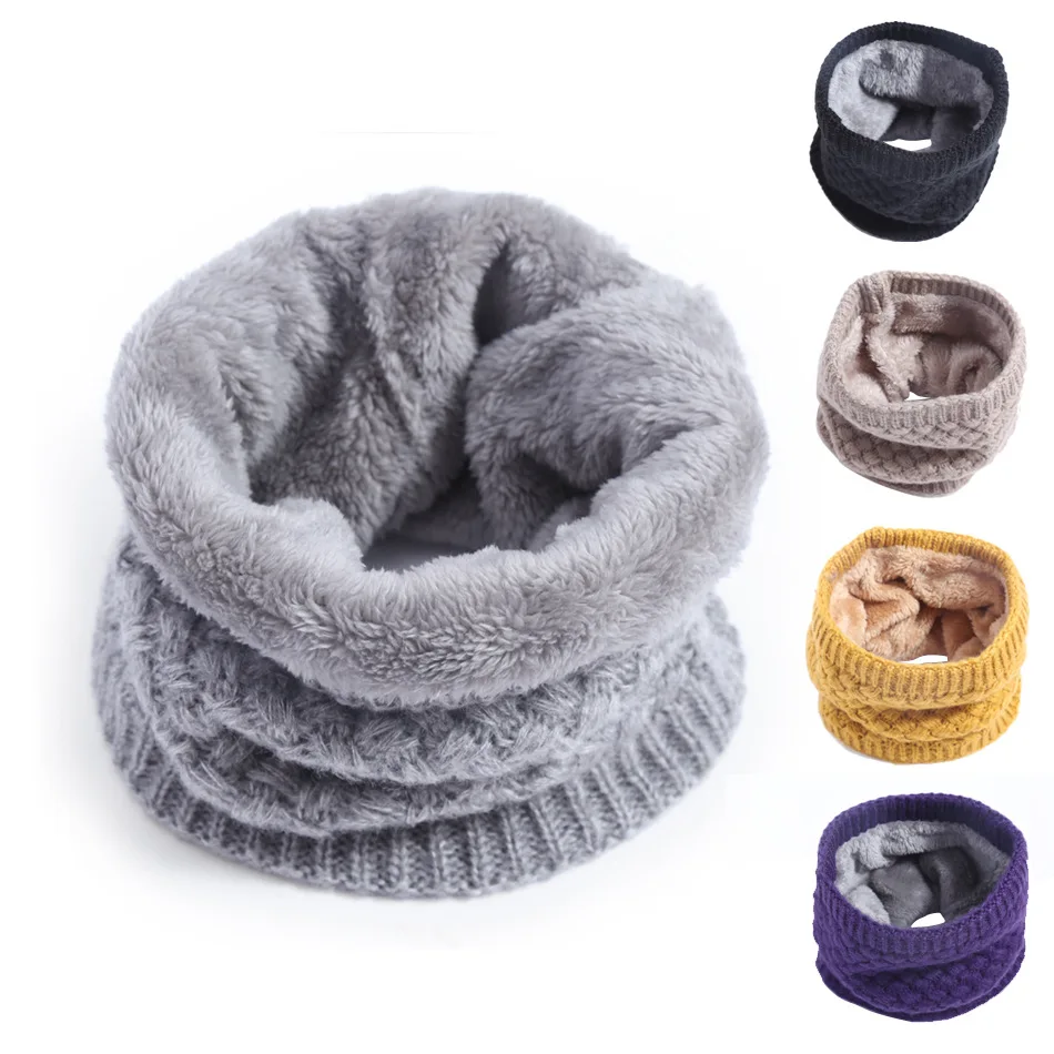 Kids Girls/Boys Winter Knitted - Infinity Scarf Knit 리뷰 및 가격