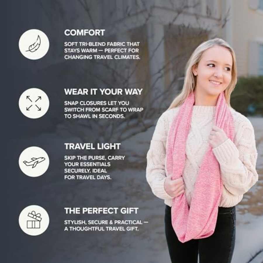 Infinity Travel Scarf Loop wit - Infinity Scarf Knit 리뷰 및 가격