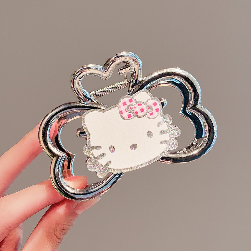 Hello Kitty Kawaii Shark Clip  - Tie Clip Silver 리뷰 및 가격