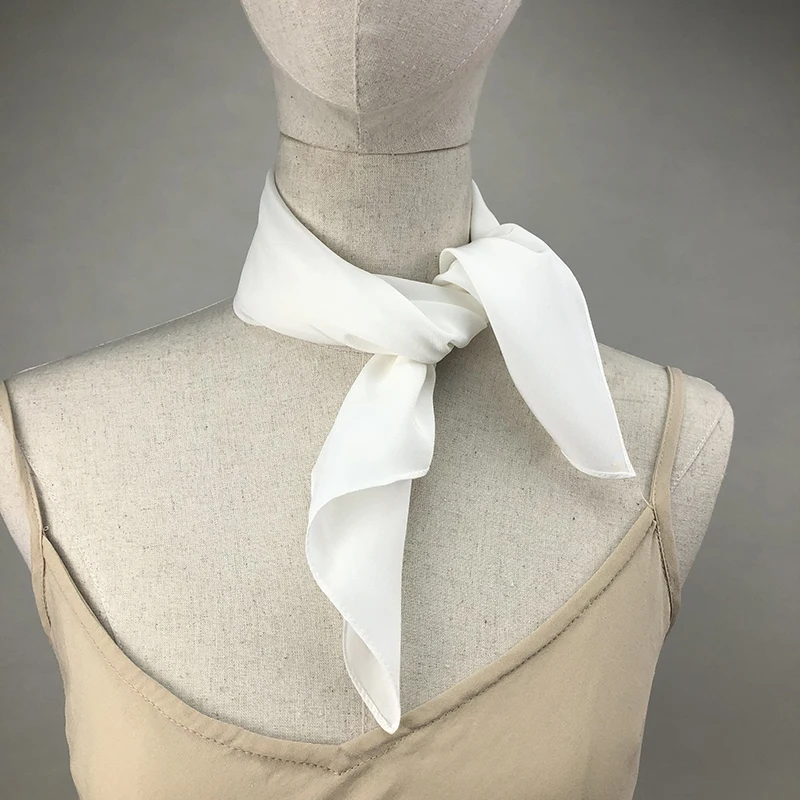 New Women Silk Scarf Square Ne - Scarf Silk Square 리뷰 및 가격