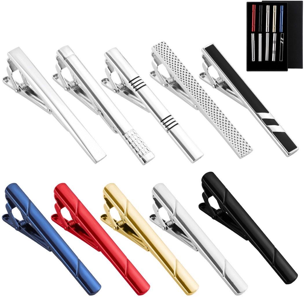 10Pcs Tie Clips Tie Clip Set F - Tie Bar Set Gift 리뷰 및 가격