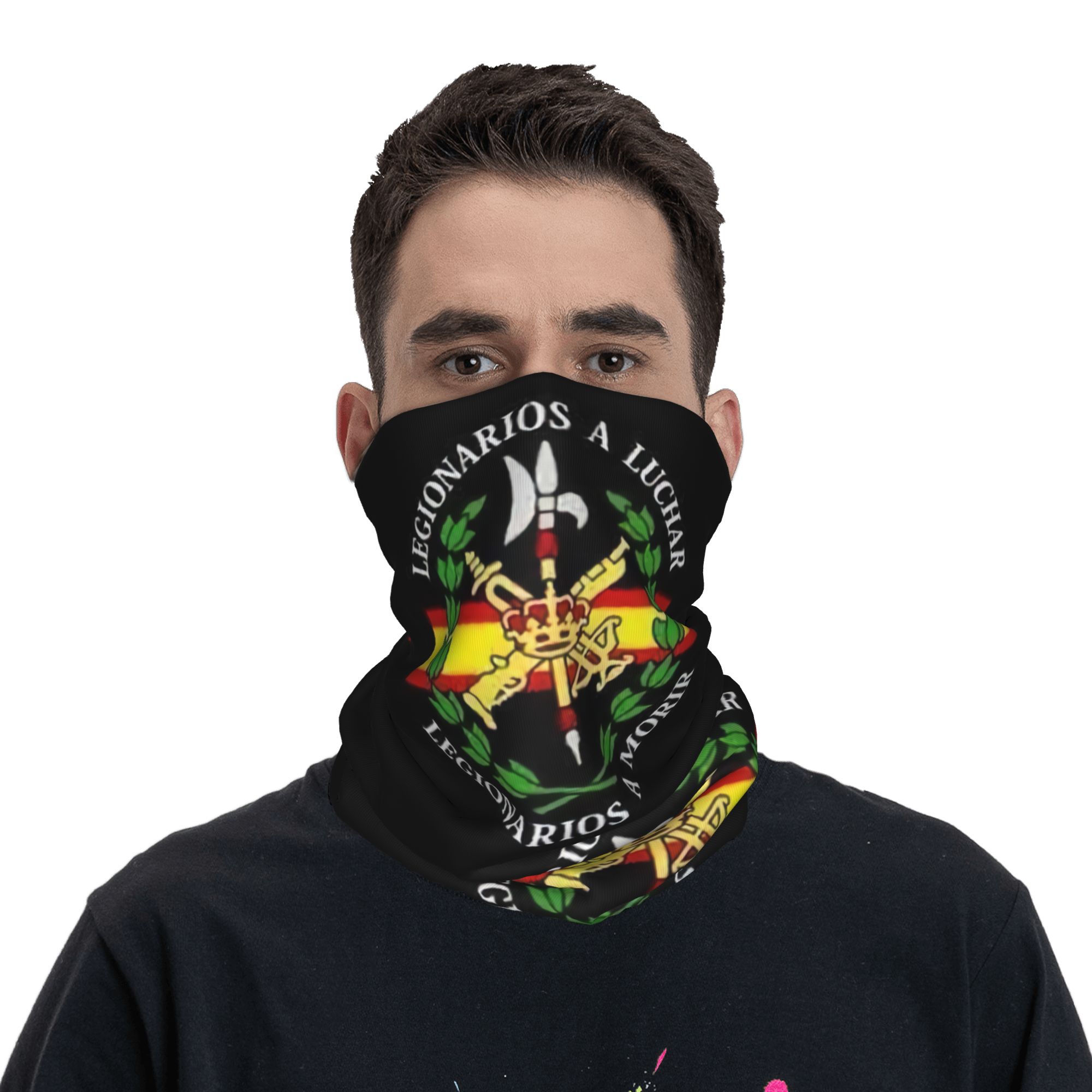 Custom Spanish Legion Bandana  - Neck Warmer Tube 리뷰 및 가격