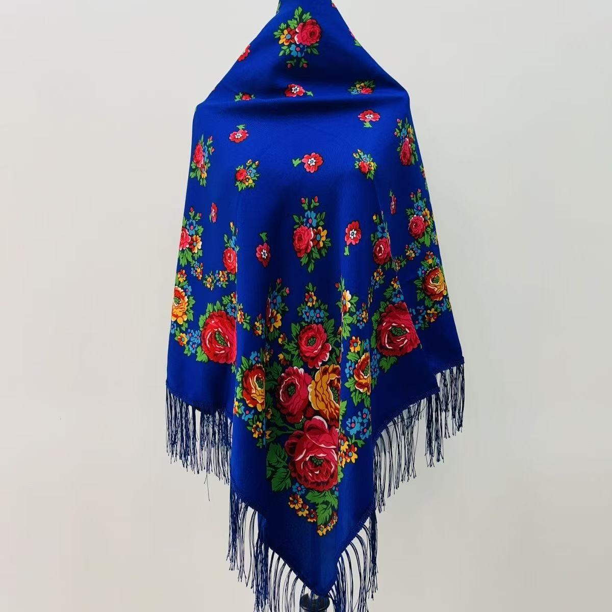 120*120cm Luxury Floral Russia - Bandana Cotton 리뷰 및 가격