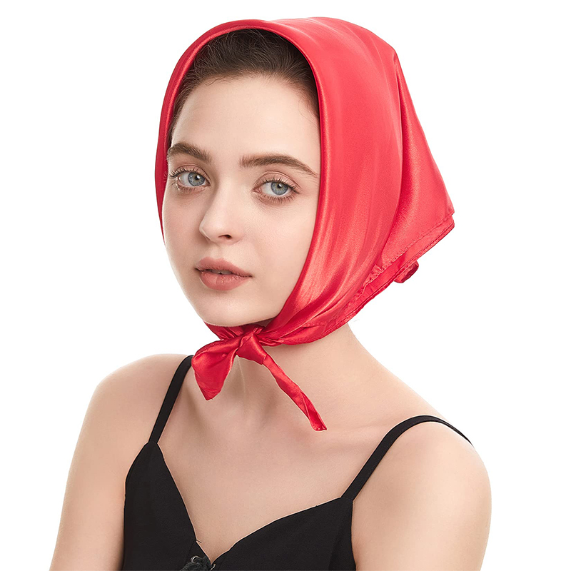 2024 New Fashion Women Satin S - Scarf Silk Square 리뷰 및 가격