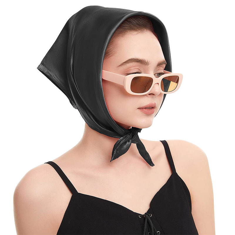 2024 New Fashion Women Satin S - Scarf Silk Square 리뷰 및 가격
