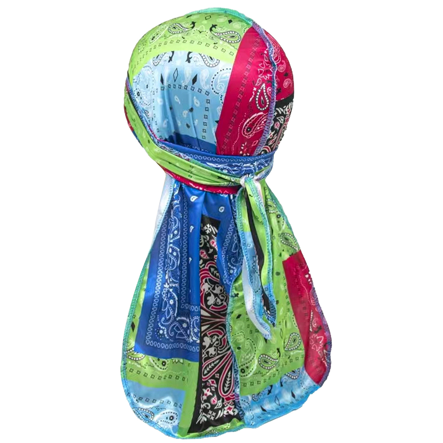 Paisley Printing Silky Durags  - Bandana Doo Rag 리뷰 및 가격