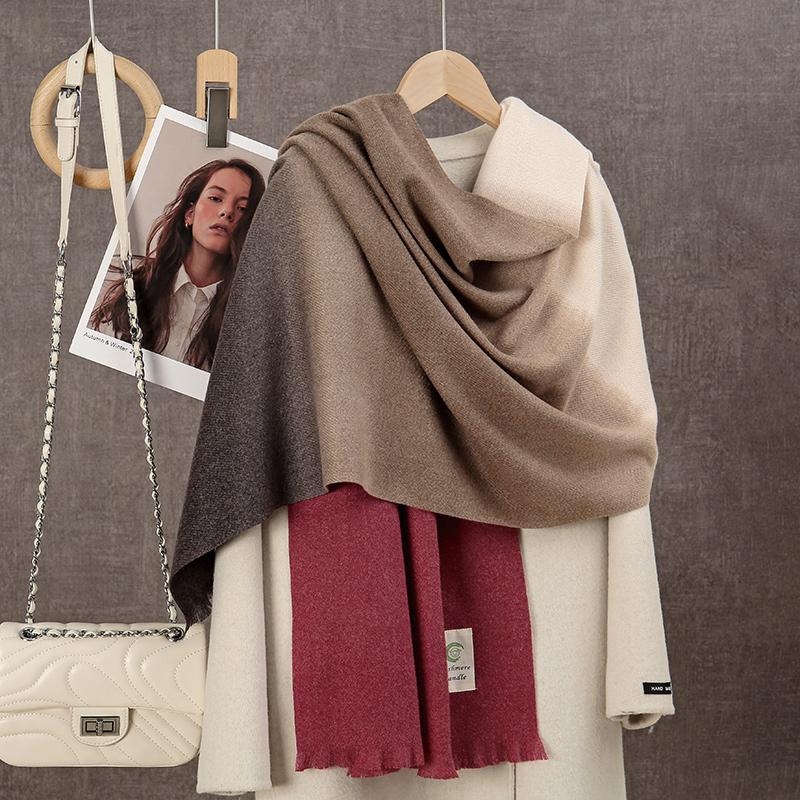 New 2024 Gradient Cashmere Sca - Woven Scarf Blanket 리뷰 및 가격