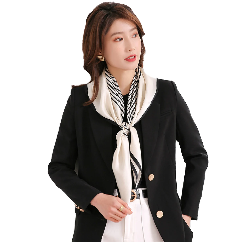 Vintage 100% Silk Scarf Women  - Silk Tie Striped 리뷰 및 가격