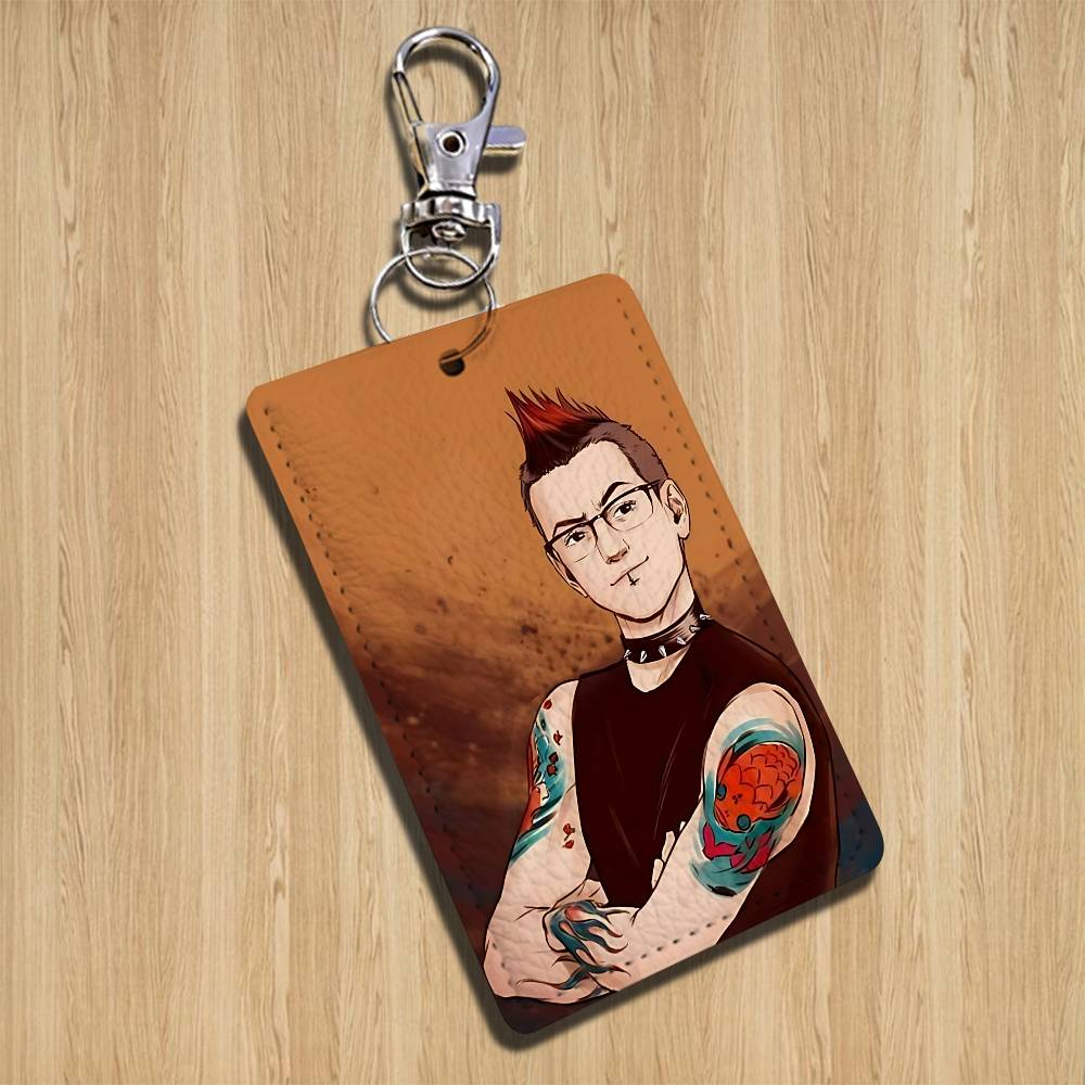 Fan art design Chester Benning - Lanyard Badge Holder 리뷰 및 가격