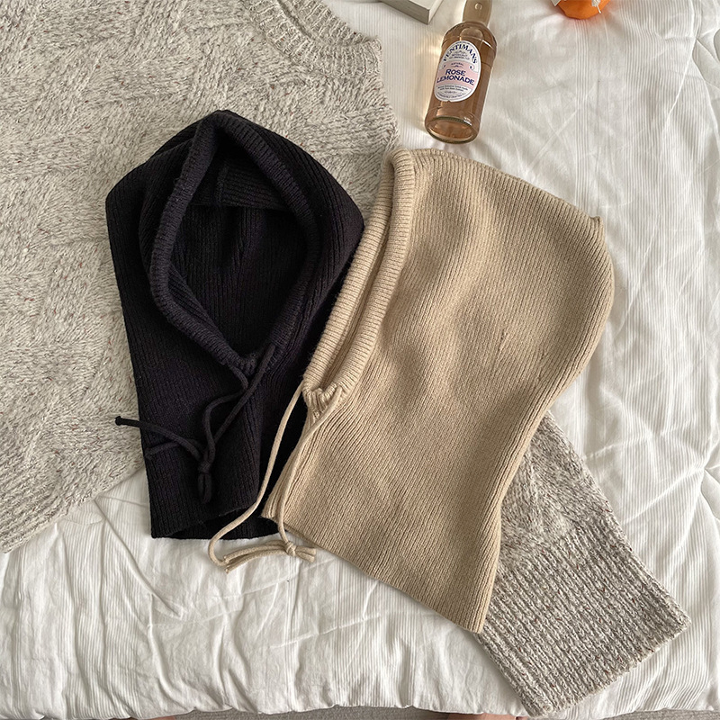 Knitted Hooded Infinity Scarf  - Infinity Scarf Knit 리뷰 및 가격