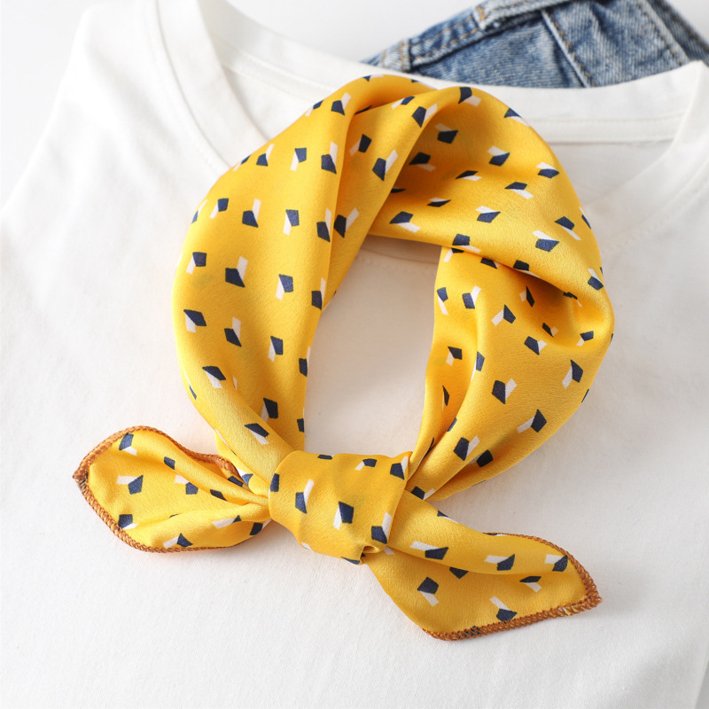 Women scarf  50*50cm Square Sk - Silk Tie Striped 리뷰 및 가격