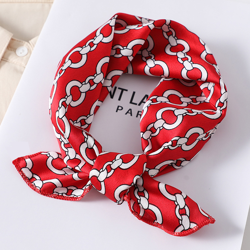 Women scarf  50*50cm Square Sk - Silk Tie Striped 리뷰 및 가격