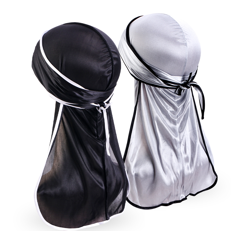 2PCS/LOT Unisex Men Satin Dura - Bandana Doo Rag 리뷰 및 가격