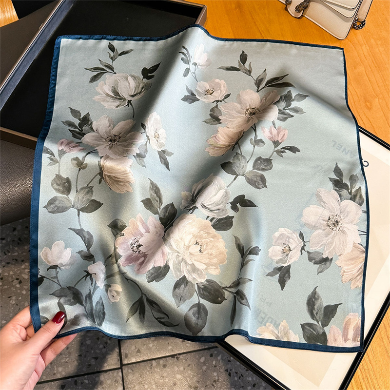 100% Silk Scarf Bandana Women  - Face Scarf Mask 리뷰 및 가격