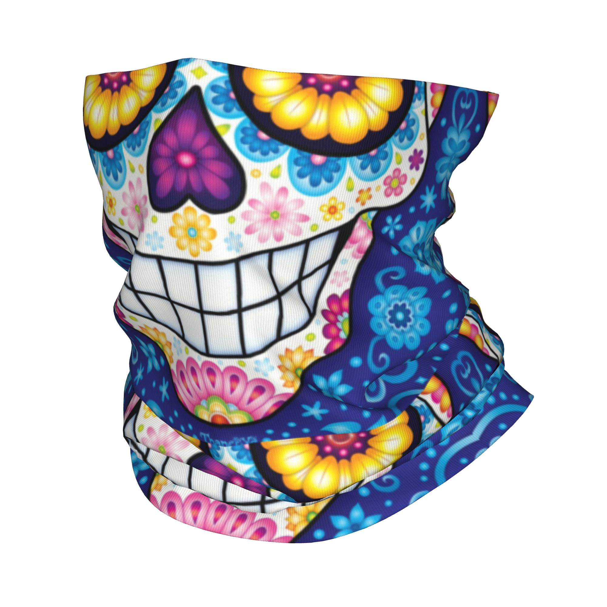 Custom Day Of The Dead Sugar S - Neck Warmer Tube 리뷰 및 가격