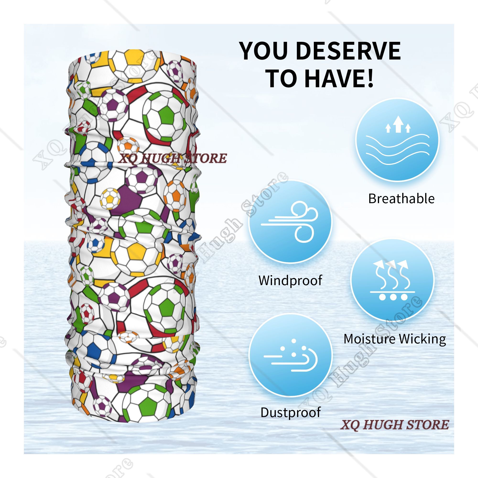 Custom Football  Soccer  Winte - Neck Warmer Tube 리뷰 및 가격