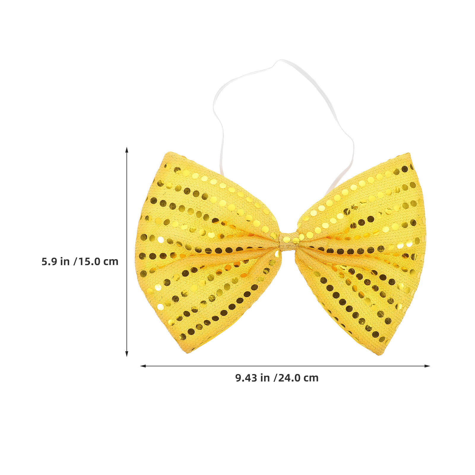 2Pcs Large Fancy Sequin Bow Ti - Bow Tie Pre Tied 리뷰 및 가격