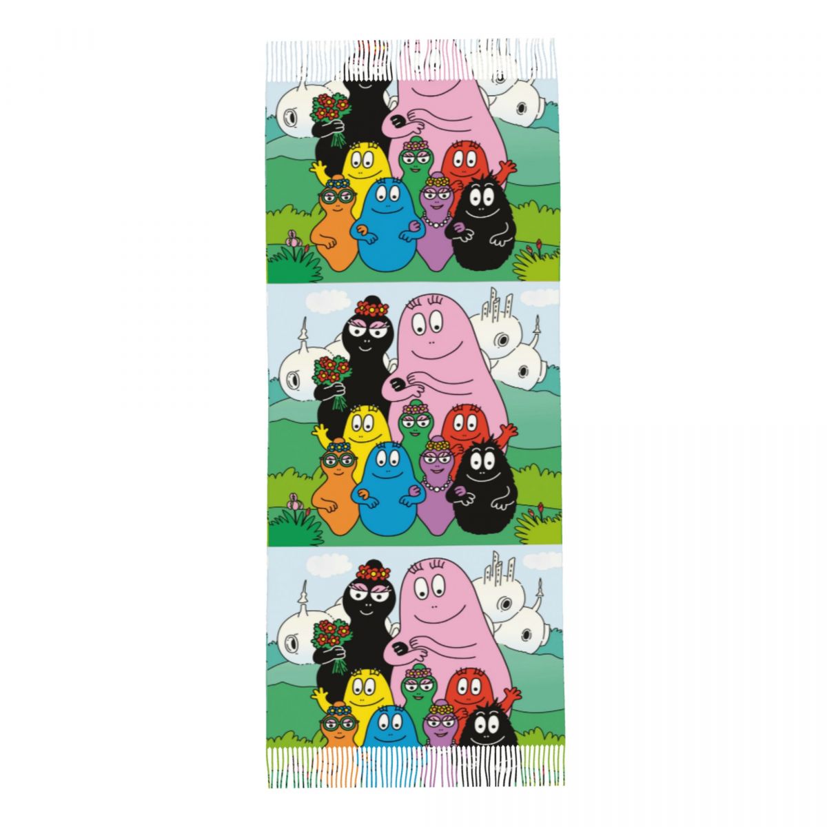 Les Barbapapa Family Shawls Wr - Pashmina Wrap Large 리뷰 및 가격
