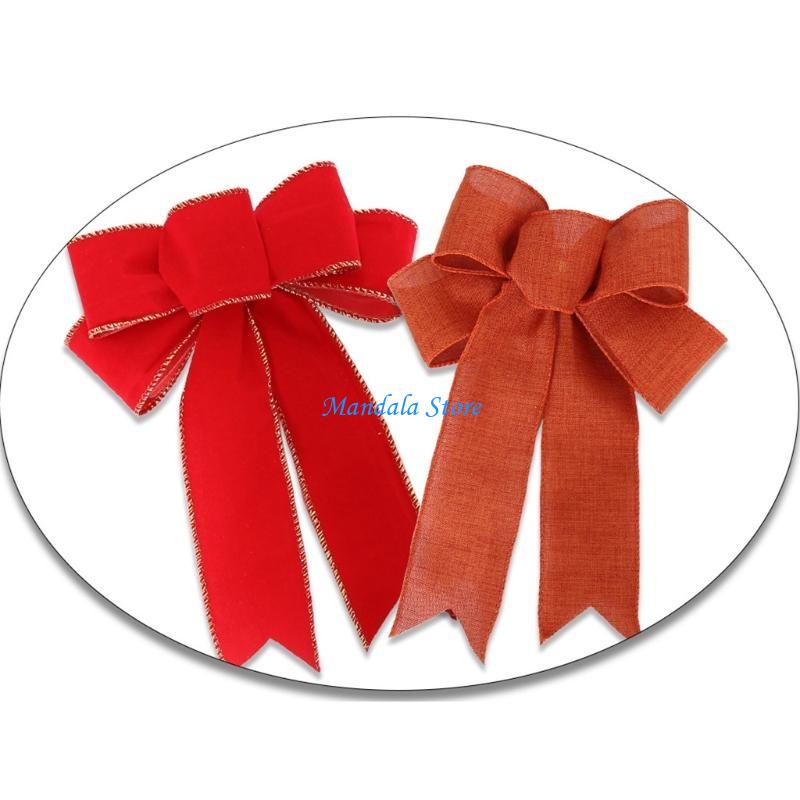 U2JC Christmas Tree Bow Stripe - Bow Tie Pre Tied 리뷰 및 가격