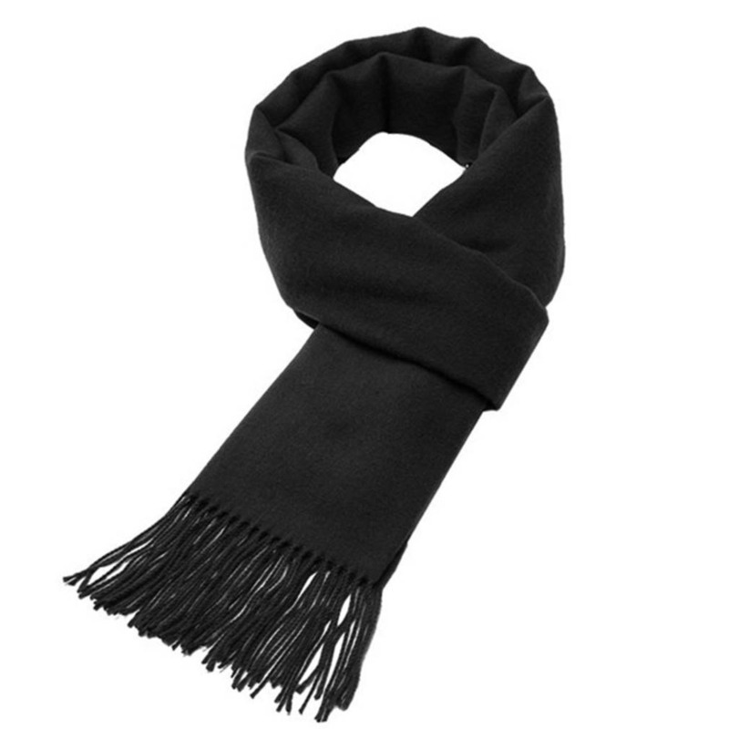 Autumn And Winter Solid Color  - Muffler Men Wool 리뷰 및 가격