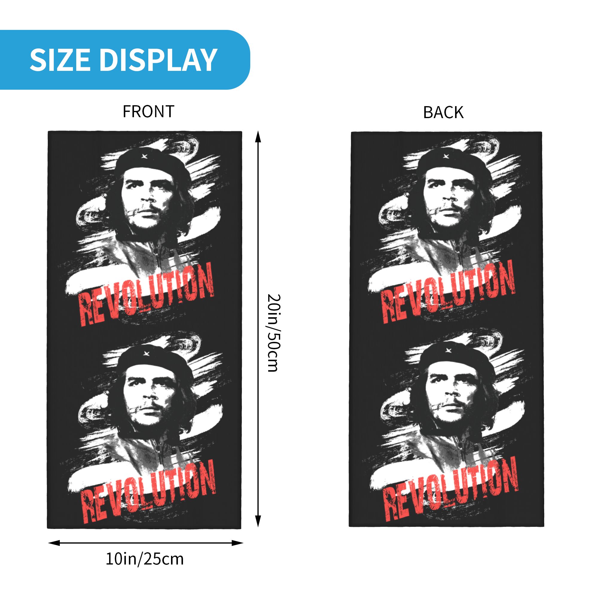 Custom Che Guevara Revolution  - Neck Warmer Tube 리뷰 및 가격
