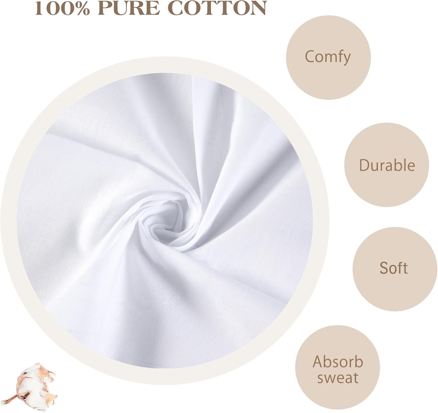 Men's Pure White 100% Cotton H - Handkerchief Cotton Men 리뷰 및 가격