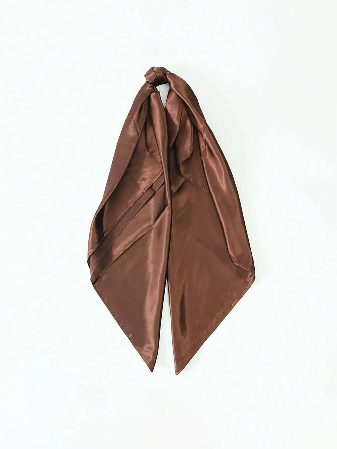 1pc Women White Silk Scarf, Ve - Scarf Silk Square 리뷰 및 가격
