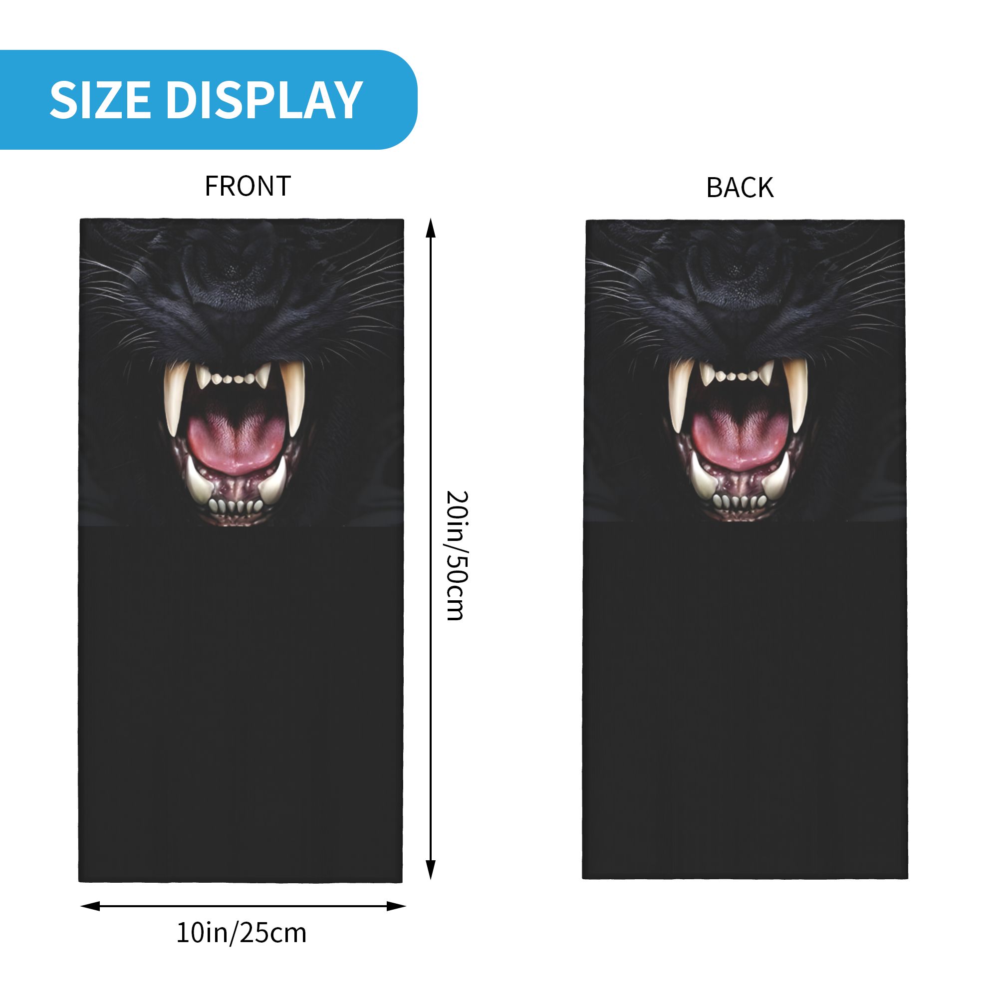 Custom Black Panther Animal He - Neck Warmer Tube 리뷰 및 가격