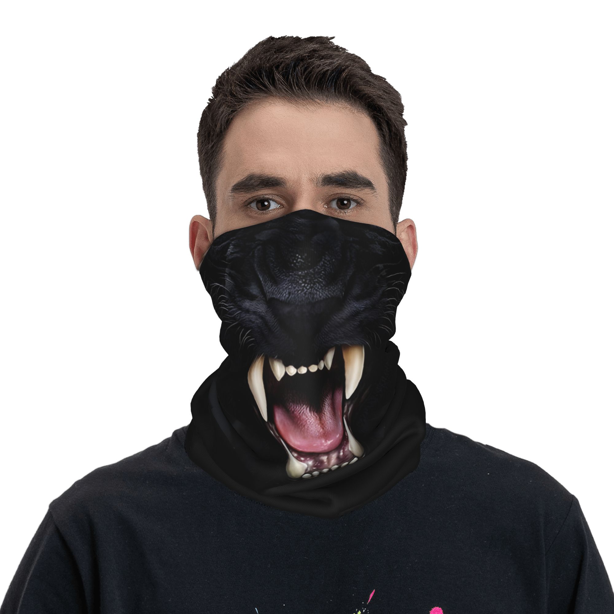 Custom Black Panther Animal He - Neck Warmer Tube 리뷰 및 가격